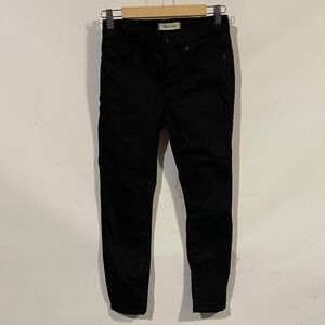Madewell 9” mid rise skinny Black Women's Jeans